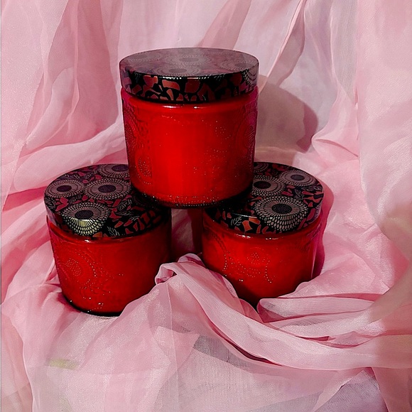 Other - Beautiful (Scented) Elegant Red Candle. EACH SOLD SEPARATELY or All 3